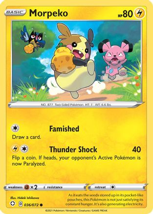 Morpeko 36/72 - Shining Fates