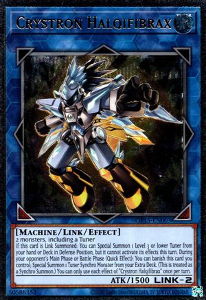 Crystron Halqifibrax (OP15-EN003) - OTS Tournament Pack 15 Unlimited - Premium Yugioh Single from Konami - Just $15.14! Shop now at Game Crave Tournament Store