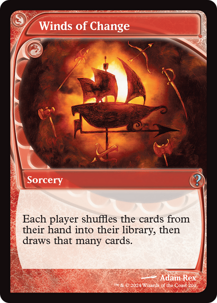 Winds of Change (MB2-201) - Mystery Booster 2 - Premium MTG Single from Wizards of the Coast - Just $8.33! Shop now at Game Crave Tournament Store
