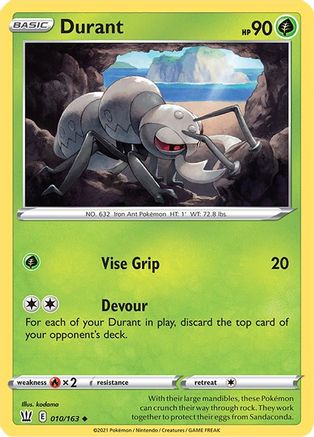 Durant 10/163 - Battle Styles