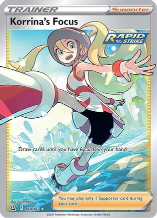 Korrina's Focus 160/163 - Battle Styles Holofoil