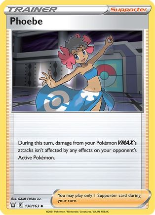 Phoebe 130/163 - Battle Styles