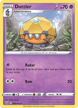 Dottler 64/163 - Battle Styles