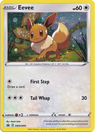 Eevee SWSH095/307 - SWSH Black Star Promos Holofoil