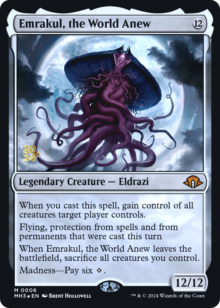 Emrakul, the World Anew (PMH3-06S) - Modern Horizons 3 Promos Foil - Premium MTG Single from Wizards of the Coast - Just $11.59! Shop now at Game Crave Tournament Store