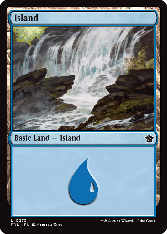 Island (FDN-275) - Foundations - Premium MTG Single from Wizards of the Coast - Just $0.25! Shop now at Game Crave Tournament Store