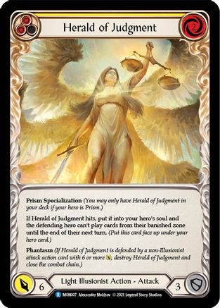 Herald of Judgment (MON007) - Monarch 1st Edition