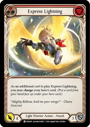 Express Lightning (Red) (MON051) - Monarch Unlimited Edition