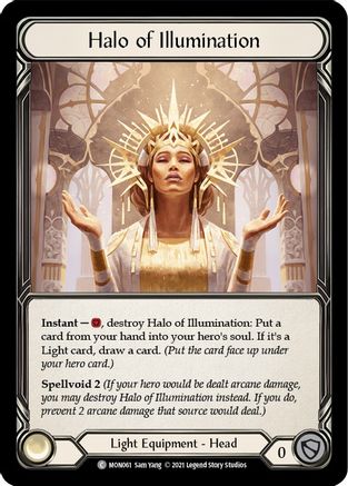 Halo of Illumination (MON061) - Monarch 1st Edition Cold Foil