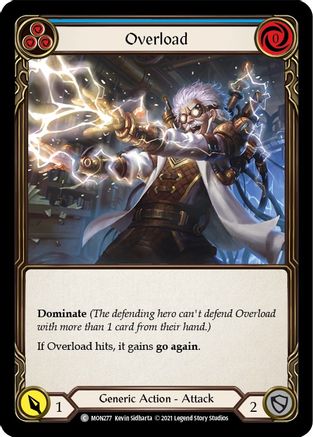 Overload (Blue) (MON277) - Monarch Unlimited Edition