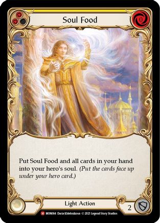 Soul Food (MON064) - Monarch 1st Edition Rainbow Foil