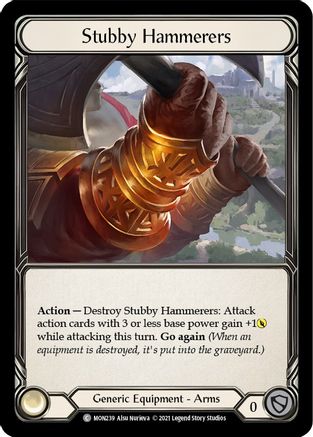 Stubby Hammerers (MON239) - Monarch Unlimited Edition Rainbow Foil