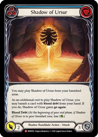 Shadow of Ursur (MON156) - Monarch 1st Edition