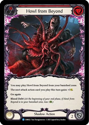 Howl from Beyond (Red) (CHN022) - Blitz Deck: Monarch - Chane