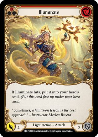 Illuminate (Red) (PSM021) - Blitz Deck: Monarch - Prism