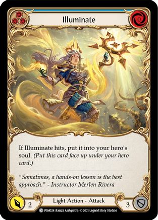 Illuminate (Blue) (PSM024) - Blitz Deck: Monarch - Prism