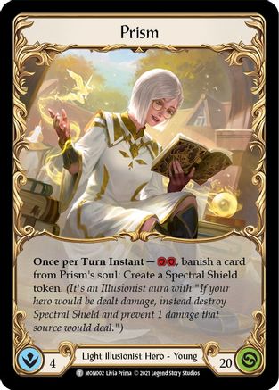 Prism // Prism, Sculptor of Arc Light (MON002) - Monarch Unlimited Edition