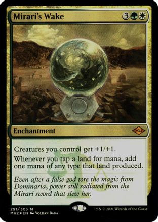 Mirari's Wake (Foil Etched) (MH2-291) - Modern Horizons 2 Foil