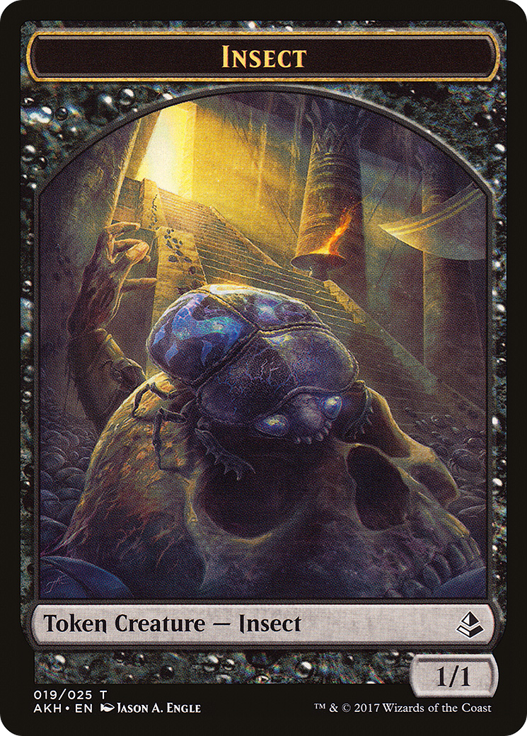 Insect (AKH-019) - Amonkhet Tokens Foil