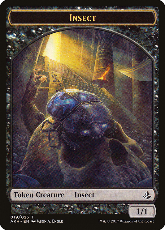 Insect (AKH-019) - Amonkhet Tokens Foil