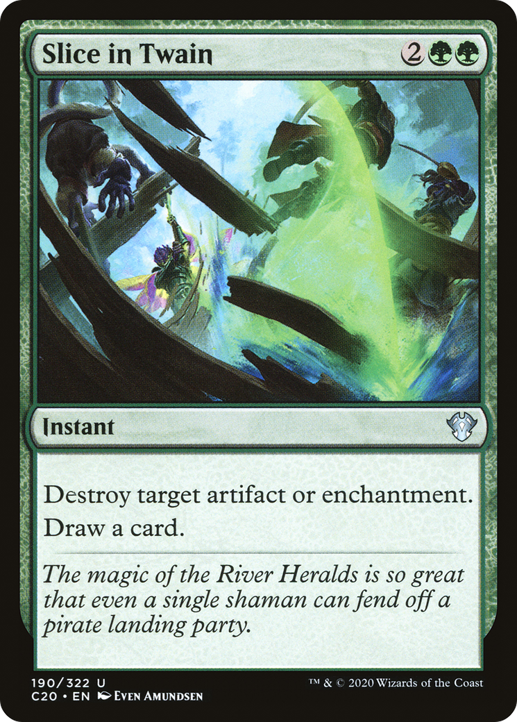 Slice in Twain (C20-190) - Commander 2020
