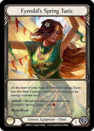 Fyendal's Spring Tunic (Rainbow) (FAB002) - Flesh and Blood: Promo Cards