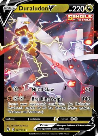 Duraludon V 122/203 - Evolving Skies Holofoil