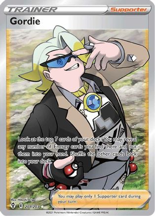 Gordie 201/203 - Evolving Skies Holofoil