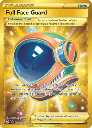 Full Face Guard 231/203 - Evolving Skies Holofoil