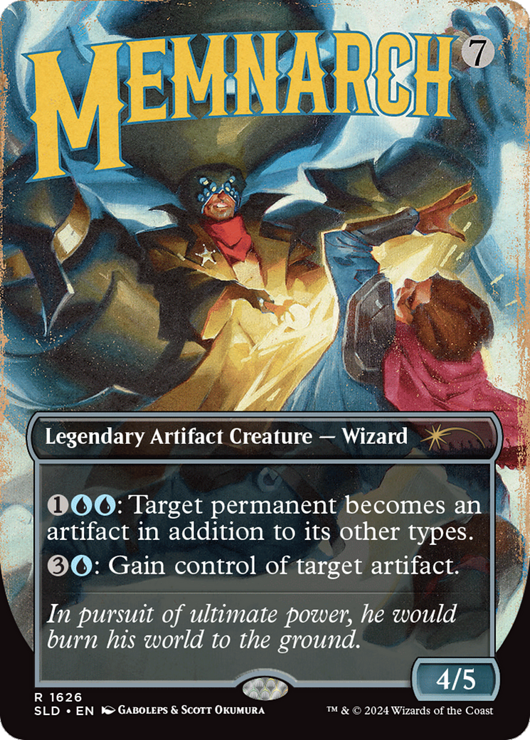 Memnarch (SLD-1626) - Secret Lair Drop (Borderless) - Premium MTG Single from Wizards of the Coast - Just $4.62! Shop now at Game Crave Tournament Store
