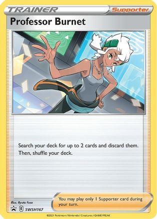 Professor Burnet SWSH167/307 - SWSH Black Star Promos