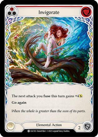 Invigorate (Red) (ELE103) - Tales of Aria 1st Edition