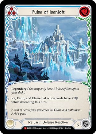 Pulse of Isenloft (ELE114) - Tales of Aria 1st Edition Cold Foil