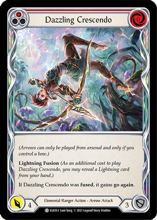 Dazzling Crescendo (Red) (ELE053) - Tales of Aria Unlimited Edition