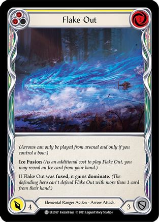 Flake Out (Yellow) (ELE057) - Tales of Aria Unlimited Edition