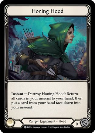 Honing Hood (ELE214) - Tales of Aria 1st Edition Cold Foil