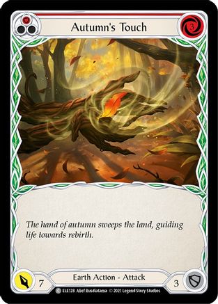 Autumn's Touch (Red) (ELE128) - Tales of Aria Unlimited Edition