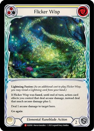 Flicker Wisp (ELE065) - Tales of Aria Unlimited Edition