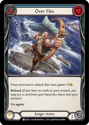 Over Flex (Blue) (ELE221) - Tales of Aria 1st Edition