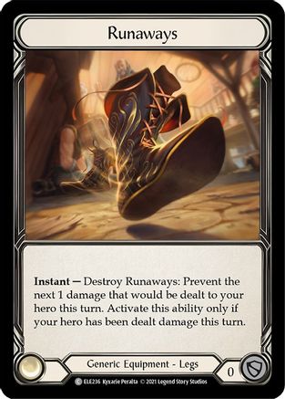 Runaways (ELE236) - Tales of Aria Unlimited Edition Rainbow Foil