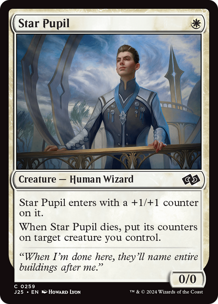 Star Pupil (J25-259) - Foundations Jumpstart - Premium MTG Single from Wizards of the Coast - Just $0.25! Shop now at Game Crave Tournament Store