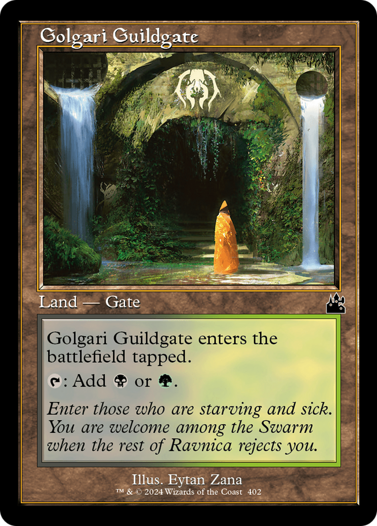 Golgari Guildgate (RVR-402) - Ravnica Remastered - Premium MTG Single from Wizards of the Coast - Just $0.25! Shop now at Game Crave Tournament Store