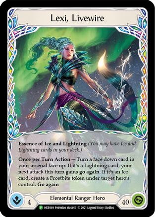 Lexi, Livewire - HER049 (HER049) - Flesh and Blood: Promo Cards Rainbow Foil