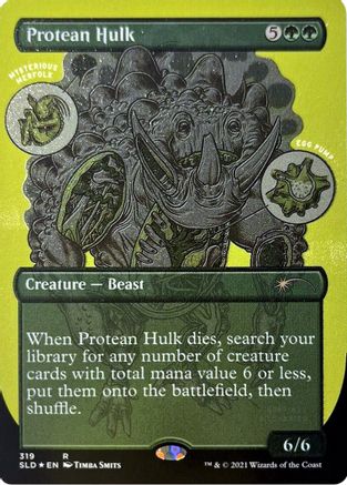 Protean Hulk (Foil Etched) (SLD-319) - Secret Lair Drop Series Foil - Premium MTG Single from Wizards of the Coast - Just $1.87! Shop now at Game Crave Tournament Store