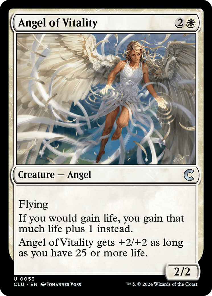 Angel of Vitality (CLU-053) - Ravnica: Clue Edition - Premium MTG Single from Wizards of the Coast - Just $0.31! Shop now at Game Crave Tournament Store