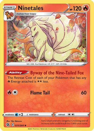 Ninetales 31/264 - Fusion Strike