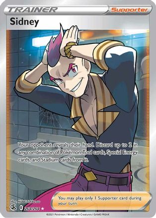 Sidney 264/264 - Fusion Strike Holofoil