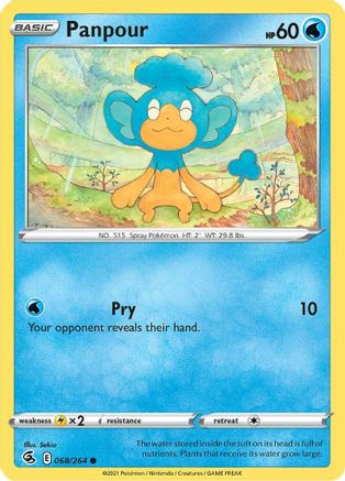Panpour 68/264 - Fusion Strike