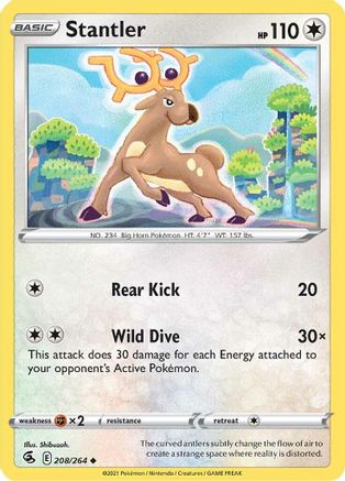 Stantler 208/264 - Fusion Strike