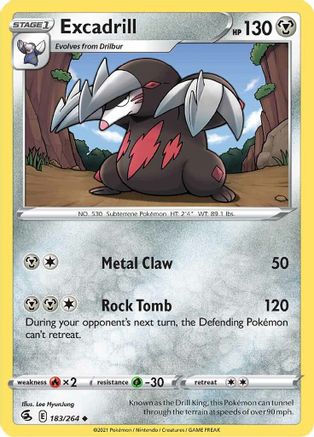 Excadrill 183/264 - Fusion Strike